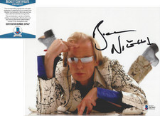 BILL NIGHY SIGNED 'LOVE ACTUALLY' 8x10 MOVIE PHOTO B ACTOR BECKETT COA BAS 