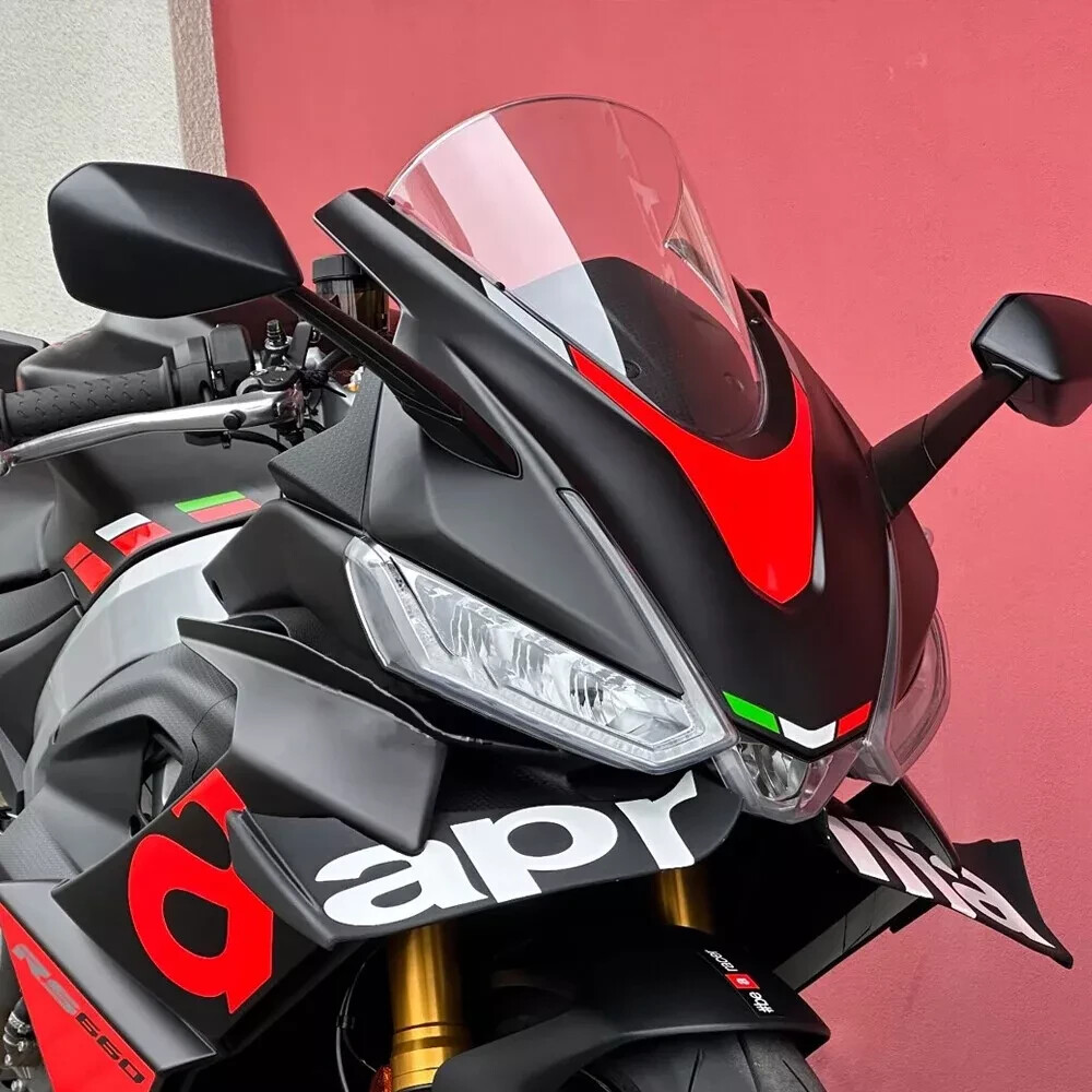 Déflecteur De Vent Pare-Brise Pour Aprilia RS 660 2020-2024 – Fumé – Améliore Confort Et Stabilité