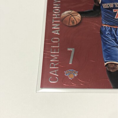 279 CARMELO ANTHONY 2014-15 PANINI TOTALLY CERTIFIED RED #62 NM | eBay