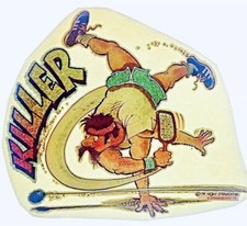 Original Vintage 1979 Killer Racquetball Iron On Transfer Mort Drucker