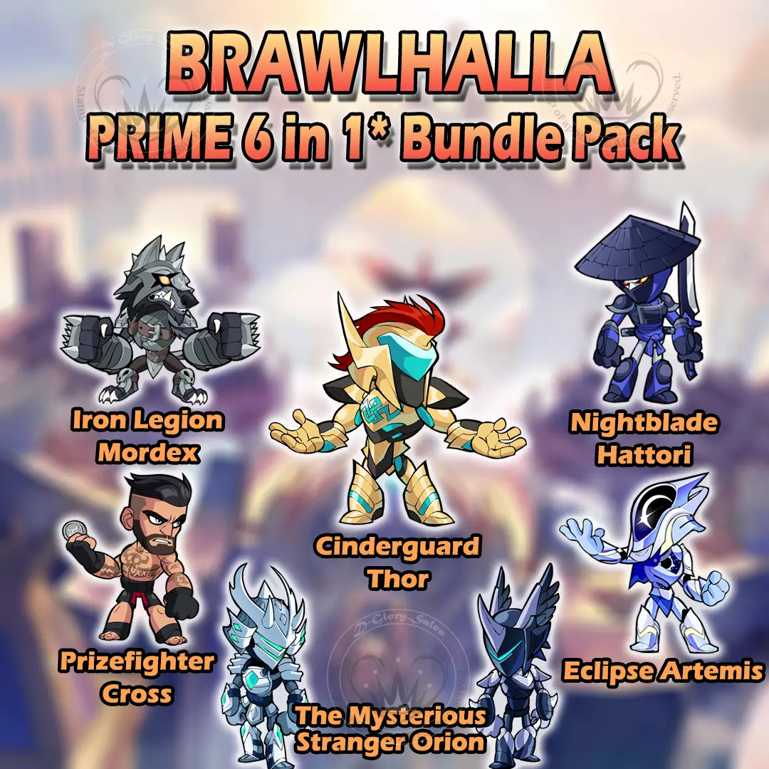 Brawlhalla Prizefighter Bundle Cross 