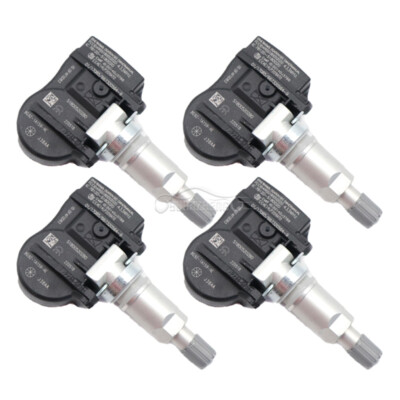 Set Of 4 Tire Pressure Sensor TPMS – 433MHz, For Volvo C30 C70 S40 S80 XC60 – Replaces 31341893, 8G92-1A159-AE