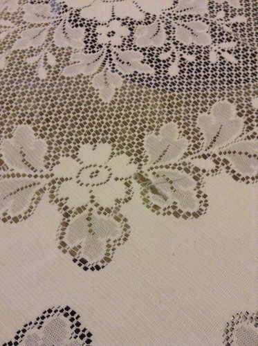 Tablecloth - Vintage Crochet, Lace, Heavy Weight - ROUND & OVAL (Asst. Sizes) - Picture 6 of 44