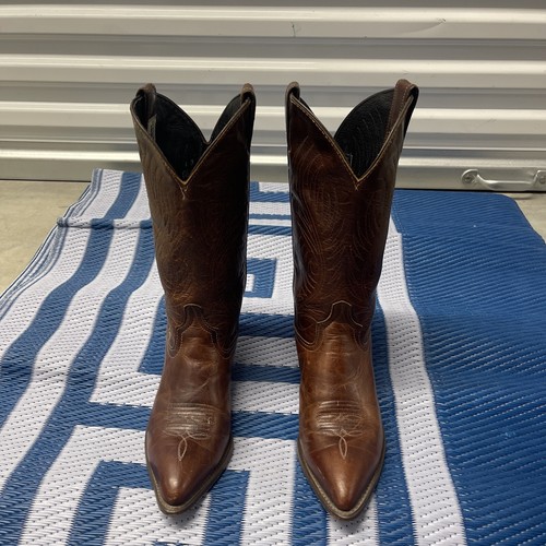 WOMENS CODE WEST COWBOY Brown BOOTS 