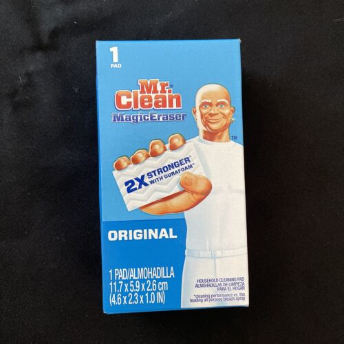 Bọt tẩy sạch Mr. Clean Original Magic Eraser 2x Stronger New 37000999263 ... - gói 2 chiếc sẽ giúp bạn loại bỏ những vết bẩn cứng đầu và giúp cho nhà cửa của bạn trở nên sạch sẽ hơn bao giờ hết! Với ưu điểm là tẩy sạch mạnh mẽ và tiết kiệm thời gian, bọt tẩy sạch này là sản phẩm không thể bỏ qua. Hãy xem hình ảnh liên quan để cảm nhận sự khác biệt!