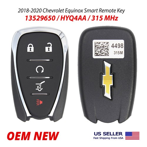 2018-2020 Chevrolet Equinox OEM Smart Remote Key 13529650 HYQ4AA - Picture 3 of 5