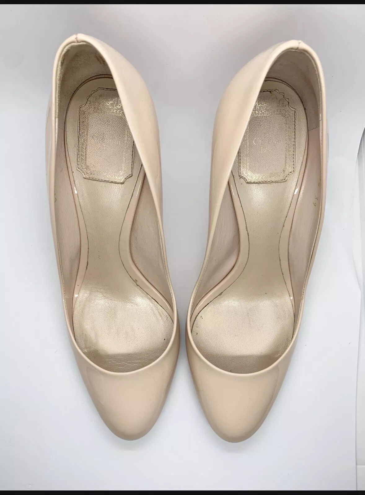 Escarpins à talons hauts classiques DIOR Sublime orteil rond nu 38/39 authentiques