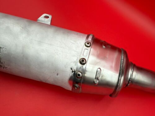2007 2008 CRF450R EXHAUST SILENCER MUFFLER PIPE TUBE Fastway Spark Arrestor End - Picture 23 of 24