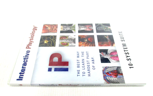 Interactive Physiology 10-System Suite CD-ROM Brand New Sealed 2008 Pearson Educ - 第 5/7 張圖片