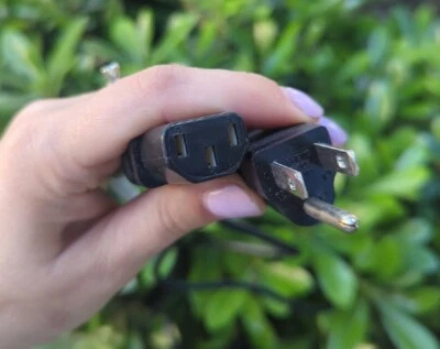 6 FT Computer AC Power Cable 18 AWGX3C  PSU Supply 3 prong, 10A, 12V, 1250W - Image 1 of 4