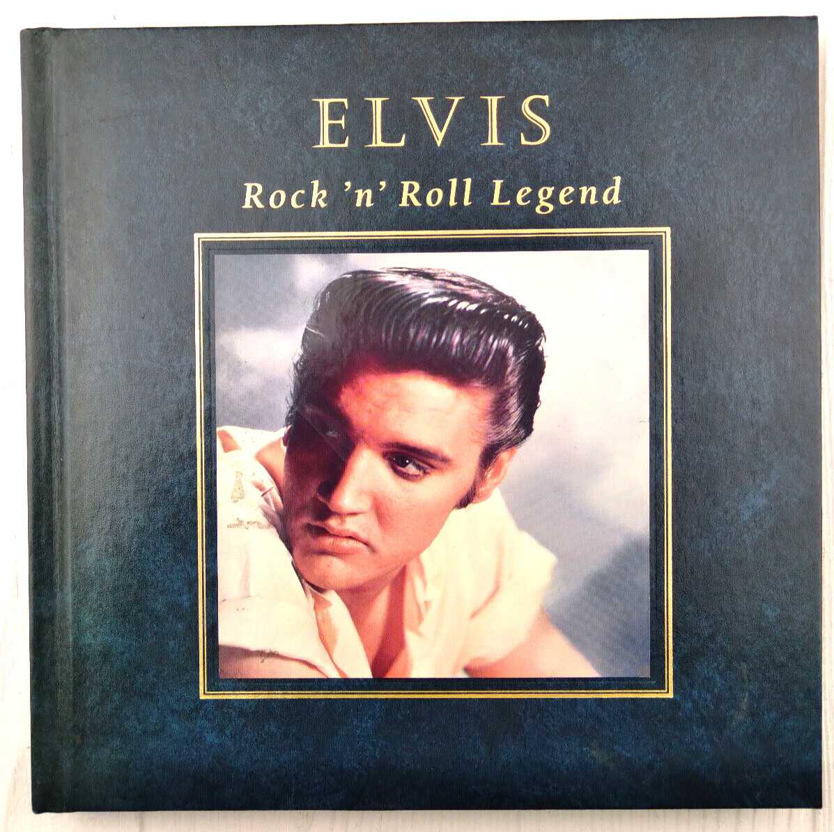 VINTAGE 1994 ELVIS ROCK 'n' ROLL LEGEND HARDCOVER BOOK BY SUSAN DOLL