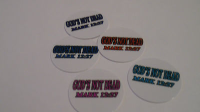 Pre Cut One Inch Bottle Cap Images! God's Not Dead Free Shipping