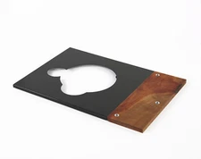 Tonearm Board Made Of Pear Wood And Cover Plate For TD 125 And 125 MKII.
