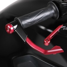 Motorcycle Lever Guard Brake and Clutch Handguard Protection Zaddox X1 red