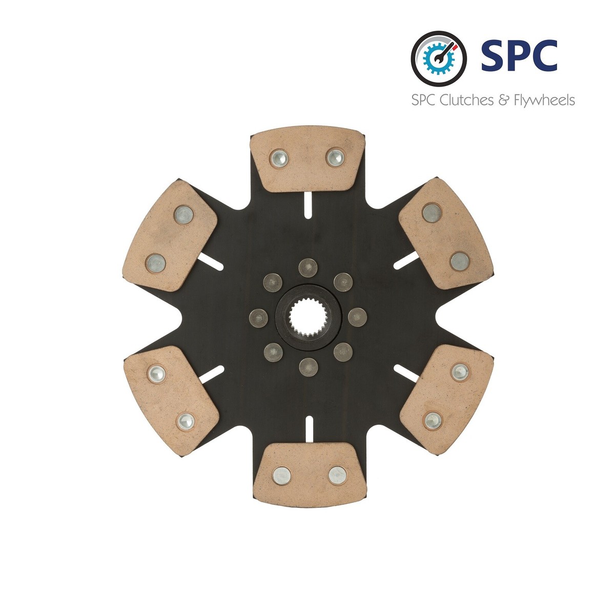 SPC STAGE 5 6-PUCK CLUTCH DISC KIT Fits 1984-1989 NISSAN 300ZX 3.0