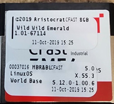 Aristocrat Software Gen7 or Gen8 Wild Wild Em...