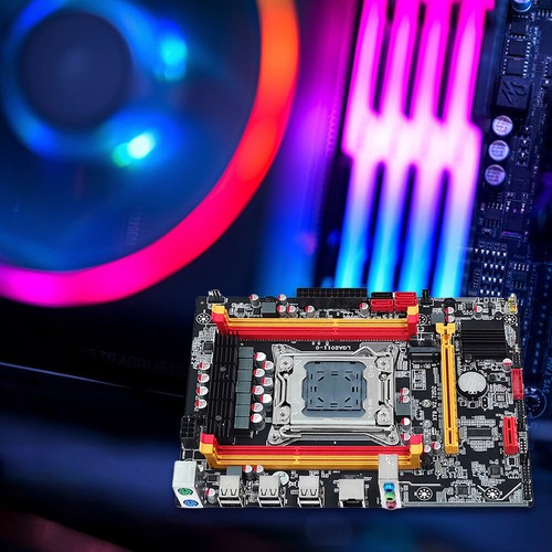 X79 PC Mainboard NVME M.2 SSD LGA 2011 Computer Processors Motherboard PCI-E 16X - Bild 4 von 11