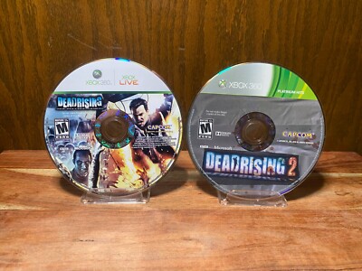 Dead Rising 1 + 2 Game bundle! (Microsoft Xbox 360, 2006) Tested & Working!