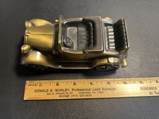 Vintage Banthrico U.S.A. Cast Metal Car Coin Bank Ford 1929 Coupe