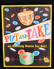 Put and Take 1956 Game by Schaper, Complete