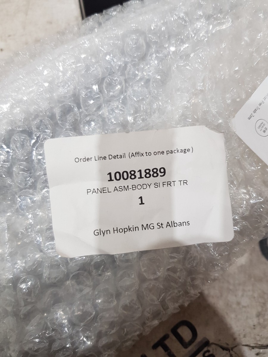 GENUINE MG MG3 2011-2023 FRONT RIGHT DRIVER SIDE BODY WINDOWS END  