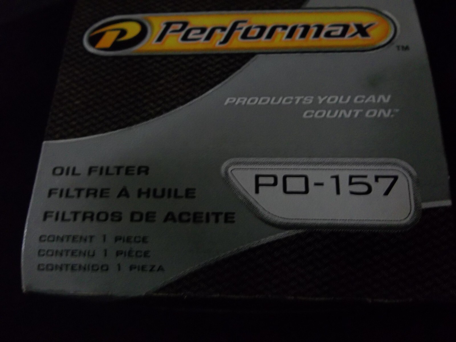 Performax Oil Filter po-157