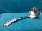 Gorham STRASBOURG STERLING (LION-ANCHOR-G) Gravy Ladle 7” Monogrammed