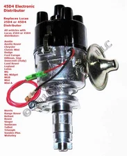New HS45D4 4-cyl Electronic Distributor Lucas Austin BMC Land Rover Triumph MG 