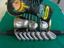 Callaway King Cobra Irons Driver Woods Titleist Complete Golf Club Set Mens RH