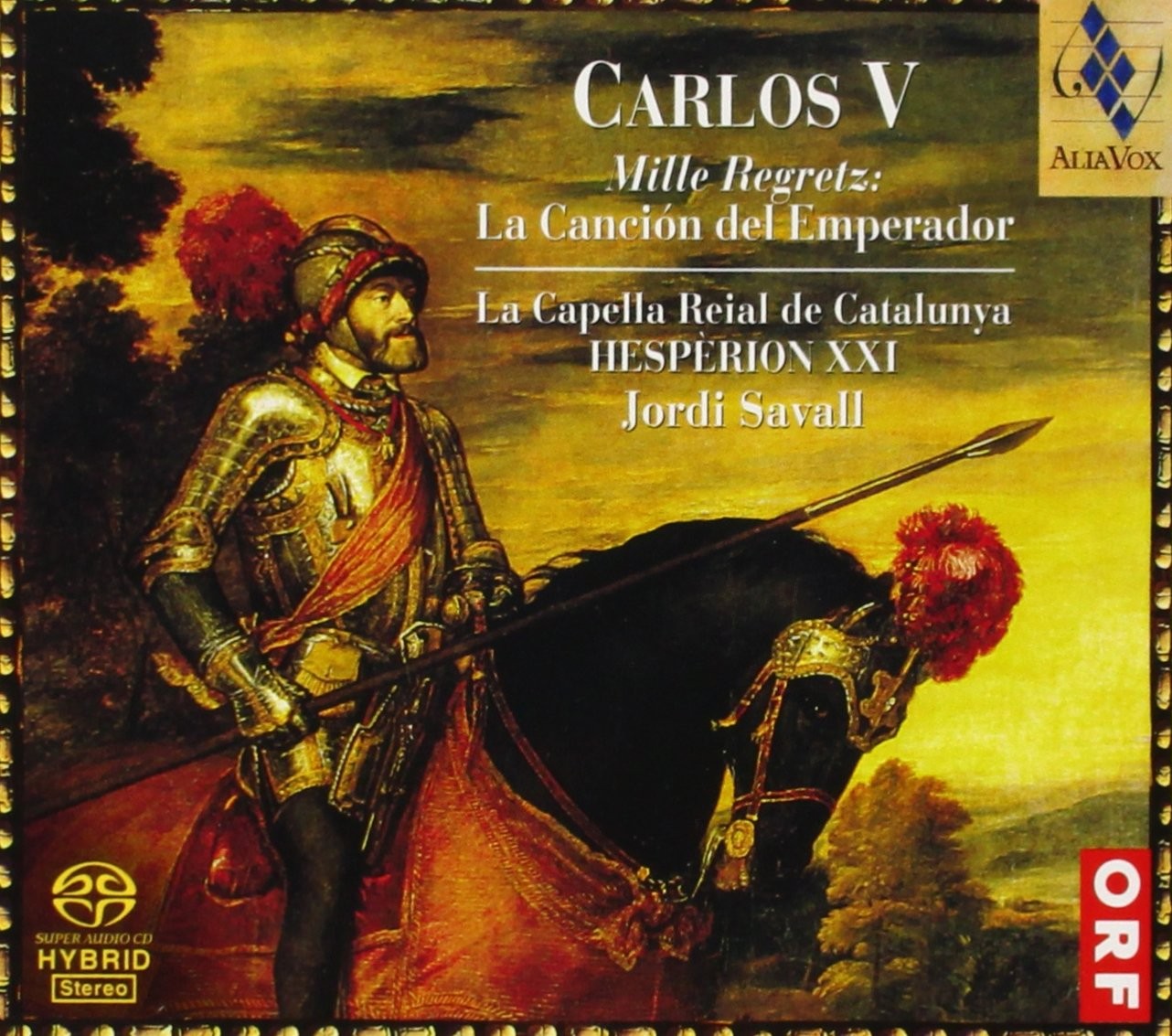 AVSA9814 La Capella Reial de Catalunya - Hesperion Xxi -  Jordi Savall Carlos V