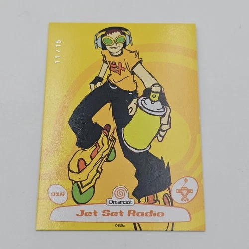 Jet Set Radio Sega Dreamcast Trading Card 11/15 Limited Run Games 2025