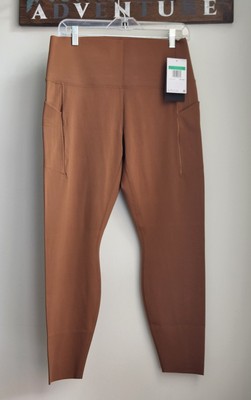 Nike Universa Dri-FIT High-Waisted Size XL  Womens Brown 7/8 Leggings