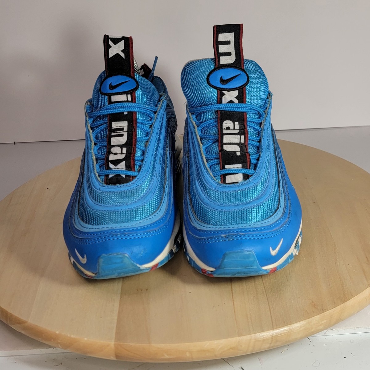RARE Nike Air Max 97 Overbranding Blue Hero Shoes 312834-401  display picture 3