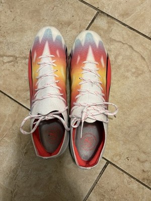 Used Puma Men Future 8 Play Firm Artificial Grand Soccer Cleats