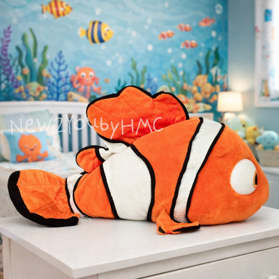   Disney Store Nemo Plush 18'' Finding Nemo & Dory Soft Cuddle Toy