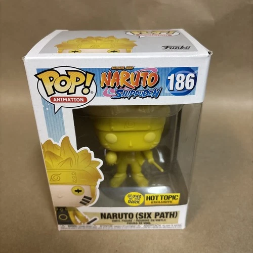 Funko POP! Naruto Shipuden #186 Naruto (Six Path) Glows in the Dark Hot Topic
