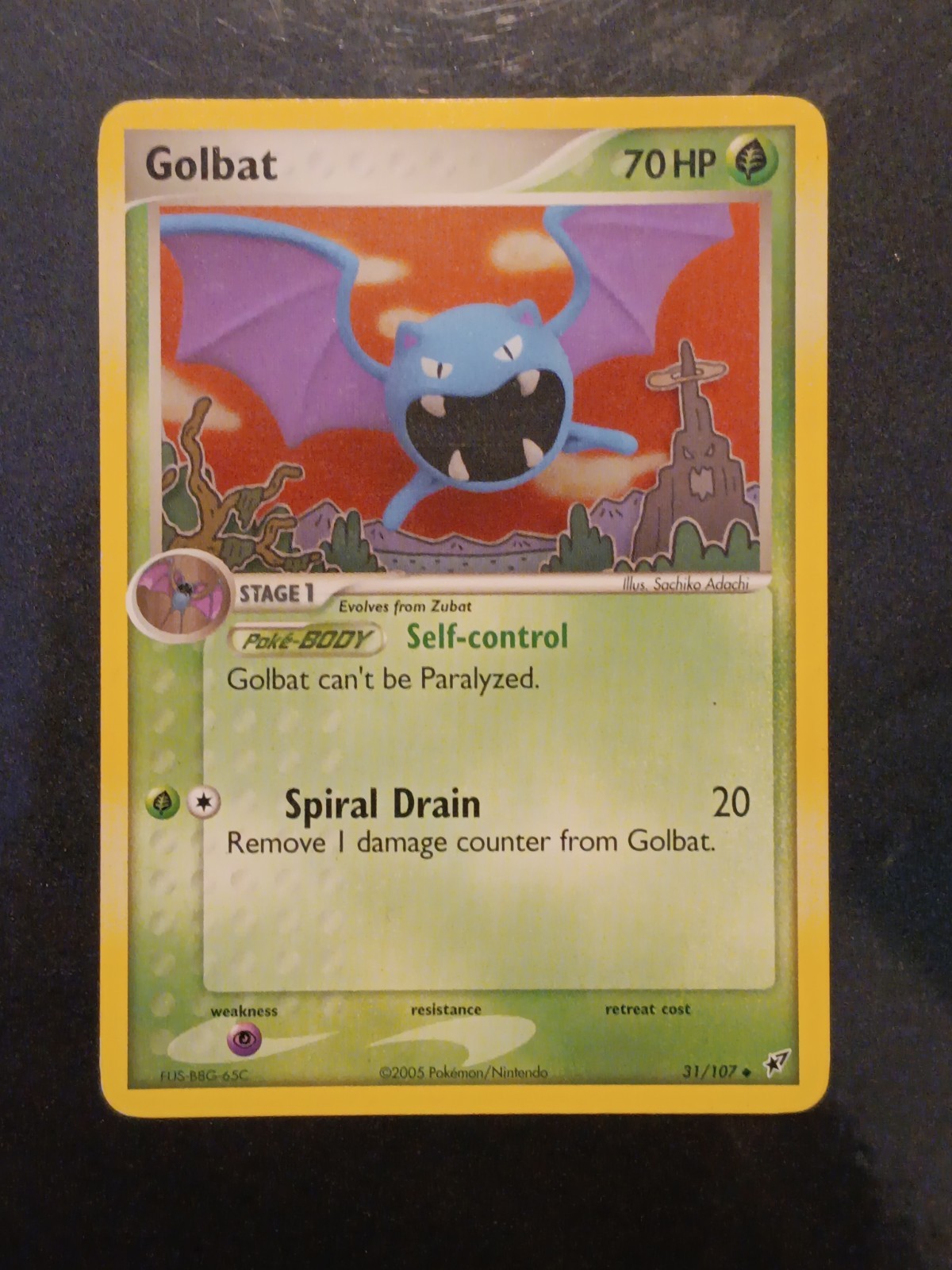 Golbat 31/107 EX Deoxys Regular