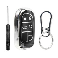 Key Fob Remote Case Cover Tpu For 2011-2023 Chrysler Dodge Fiat M3n-40821302