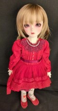 Volks Dear SD Tiara Anniversary Dress ver. White Skin BJD Doll Japan F/S Sale