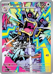 Loudred 212/182 Paradox Rift Illustration Rare