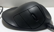 Hippus Black Wired Handshoe Mouse Size Large L2WB