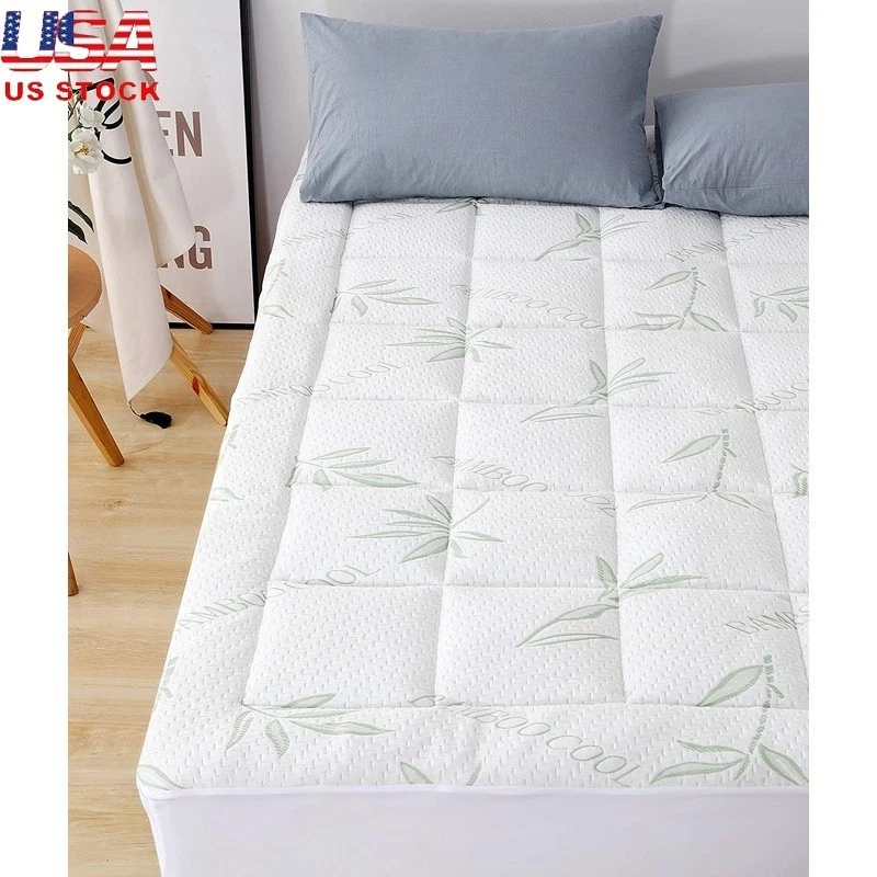 Twin-XL Terry-Cotton Mattress Protector Fabric Cotton Mattress Protector