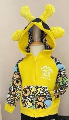 A Bathing Ape Kids Limited Edition Giraffe Hoodie 120cm 6-7 Jahre 