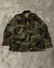 Medium Short Camo Mens Jacket Long Sleeve Siz...