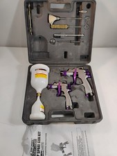 Central Pneumatic Professional 2 Pc Automotive Spray Gun Kit 94572 New Open Central Pneumatic Professional 2 Pc Automotive Spray Gun Kit 94572 New Open