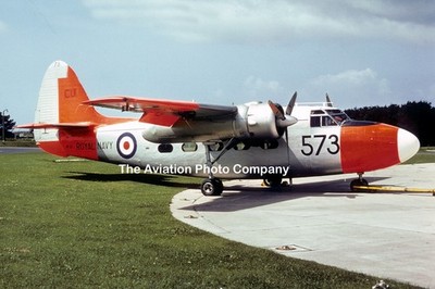 Royal Navy 750 Squadron Hunting Sea Prince T.1 WF125 (1975) Foto