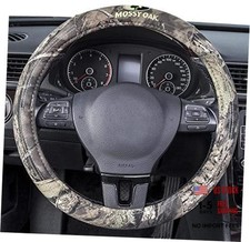 Mossy Oak Full Camo Steering Wheel Cover - Made From Premium Full Camouflage