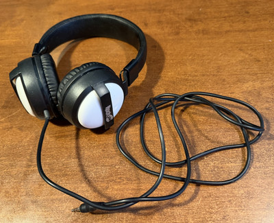 RockJam Headphones For Piano Learners/Beginners Professional Headset Black