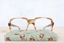 Vintage eyeglass frames 1970s Hong Kong Size Aviator NOS Grandpa Eyewear