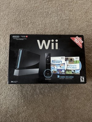 Nintendo Wii Wii Sports Resort and Wii Remote Plus Console - Black